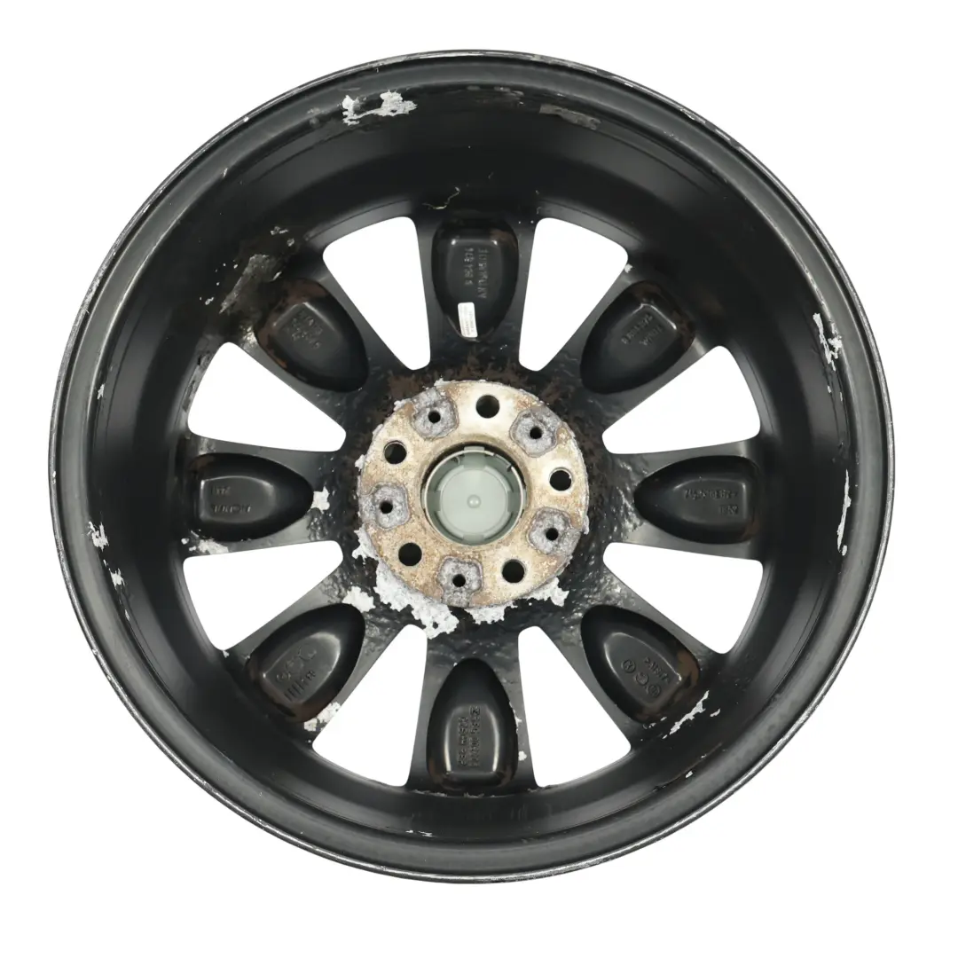 Anthracite Wheel Alloy Rim 18" 7,5J ET:52 Turbo Fan 126 to Mini Cooper One R60 R61 with Part number 9804374 Mini Cooper One R60 R61 Anthracite Wheel Alloy Rim 18" 7,5J ET:52 Turbo Fan 126 - SKU 9804374-4 - Part number 9804374