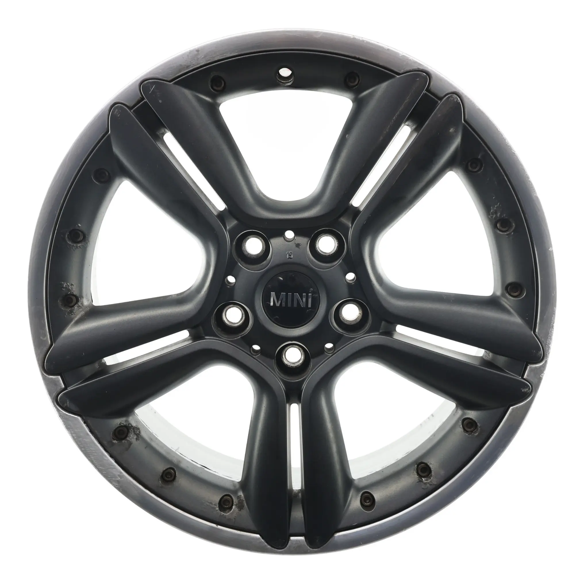 Mini Cooper R60 R61 Antracite Cerchio In Lega 18" 7.5J ET:52 Raggi 127 9804376