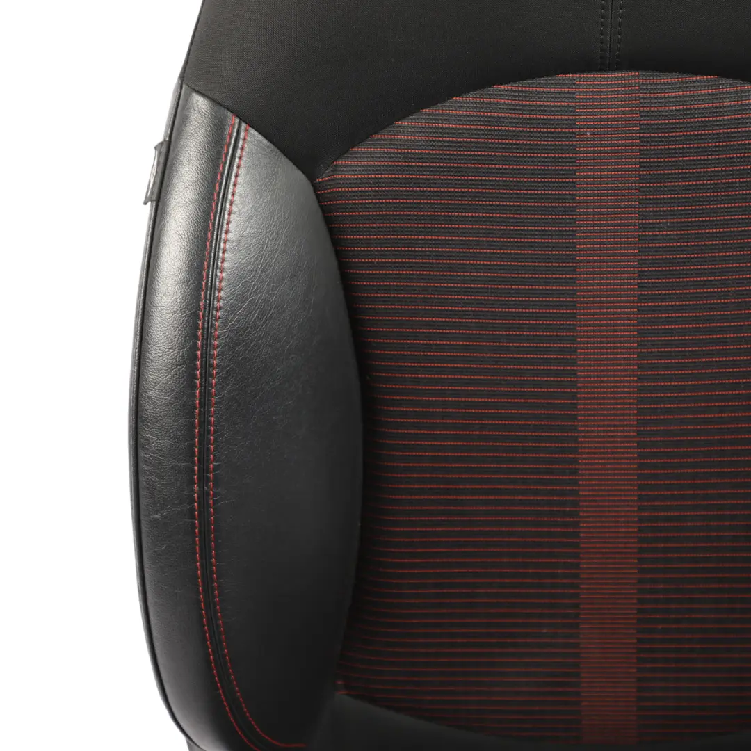 Asiento Delantero MINI R60 Izquierda Sport Cloth Cuero Parallel Lines Rojo para con número de pieza 9805155 Asiento Delantero MINI R60 Izquierda Sport Cloth Cuero Parallel Lines Rojo - SKU 9805155-1 - Número de pieza 9805155
