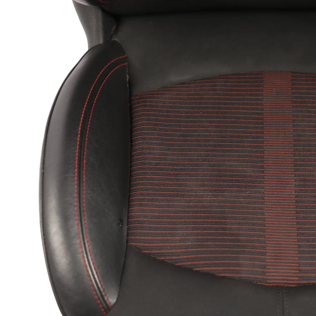  Siège avant MINI R60 Countryman Gauche Sport Tissu Cuir Lignes Parallèles Rouge - SKU 9805155-1 - Numéro de pièce 9805155