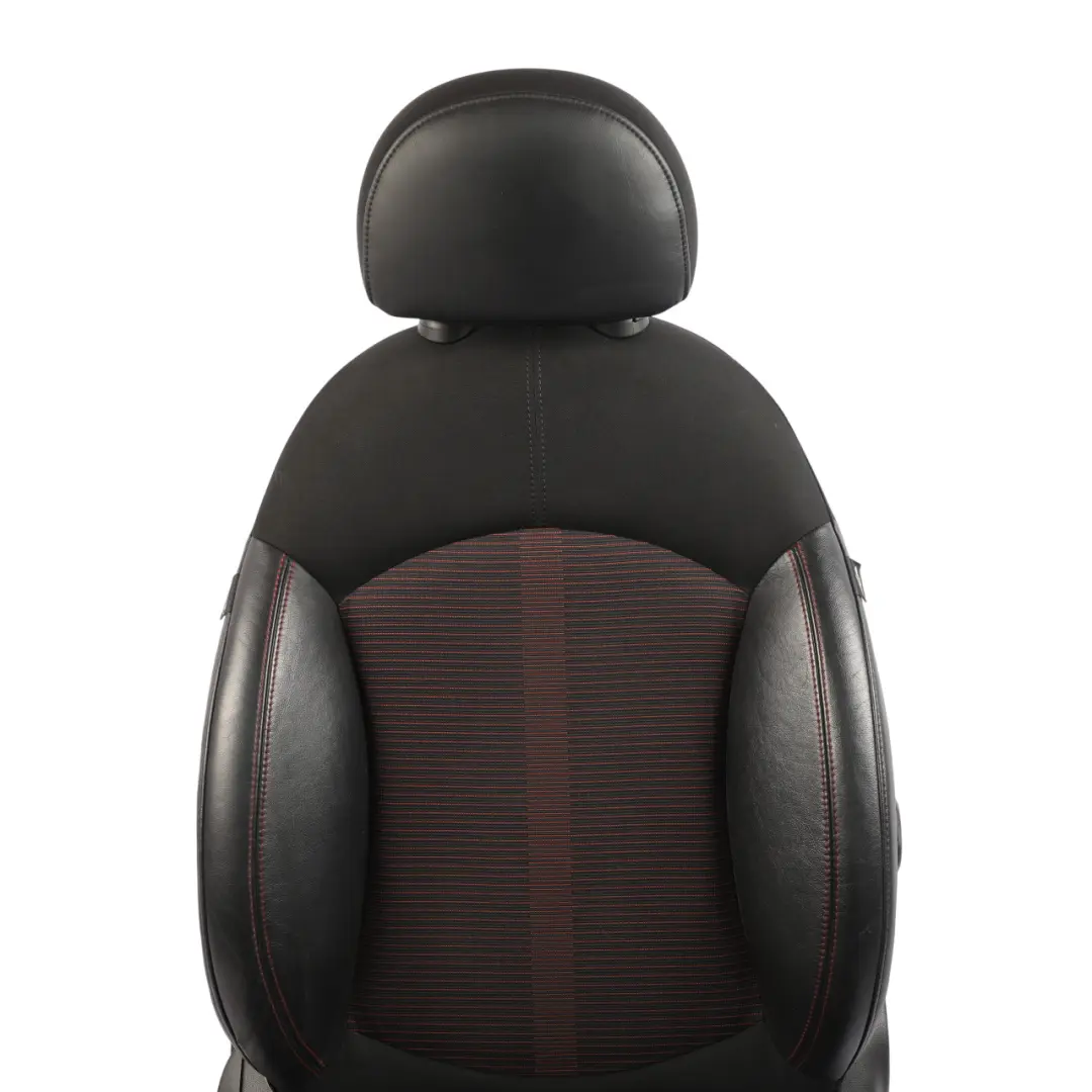 Front Seat MINI R60 Countryman Right O/S Sport Cloth Leather Parallel Lines Red HEATED to with Part number 9805156 Front Seat MINI R60 Countryman Right O/S Sport Cloth Leather Parallel Lines Red HEATED - SKU 9805156-2 - Part number 9805156