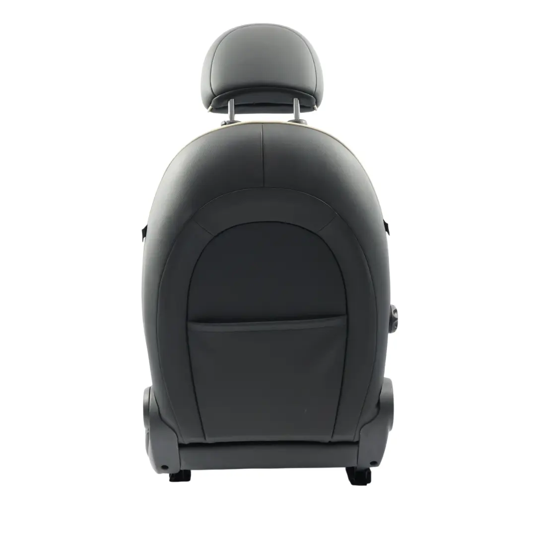 Przedni Lewy Fotel Podgrzewany Sport Czarny Skórzany do Mini Cooper One R60 o numerze 9806615 Mini Cooper One R60 Przedni Lewy Fotel Podgrzewany Sport Czarny Skórzany - SKU 9806615-4 - Numer Części 9806615