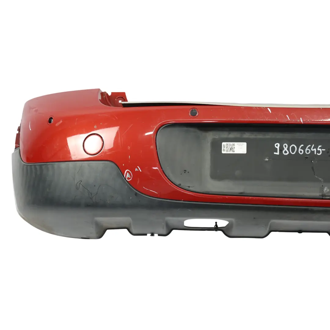 Mini Countryman R60 Zderzak Tylny PDC Blazing Red Czerwony Metalik - B63 - SKU 9806645-BRM - Numer Części 9806645