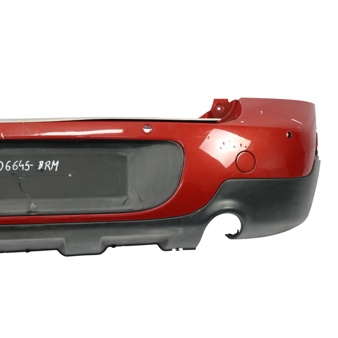 Zderzak Tylny PDC Blazing Red Czerwony Metalik - B63 do Mini Countryman R60 o numerze 9806645 Mini Countryman R60 Zderzak Tylny PDC Blazing Red Czerwony Metalik - B63 - SKU 9806645-BRM - Numer Części 9806645