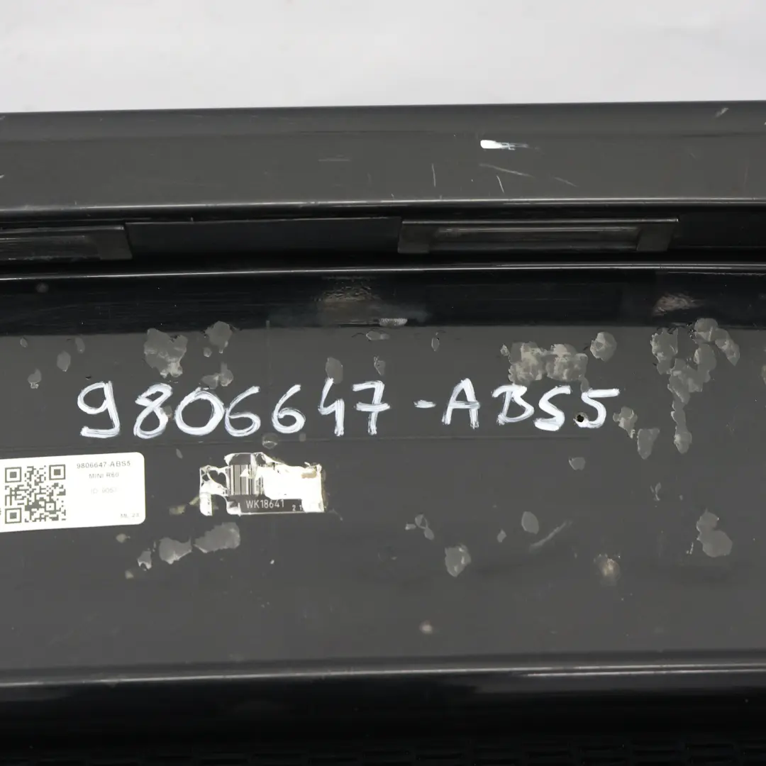Mini Countryman R60 Rear Bumper Cooper S PDC Absolute Black Metallic - B11 - SKU 9806647-ABS5 - Part number 9806647
