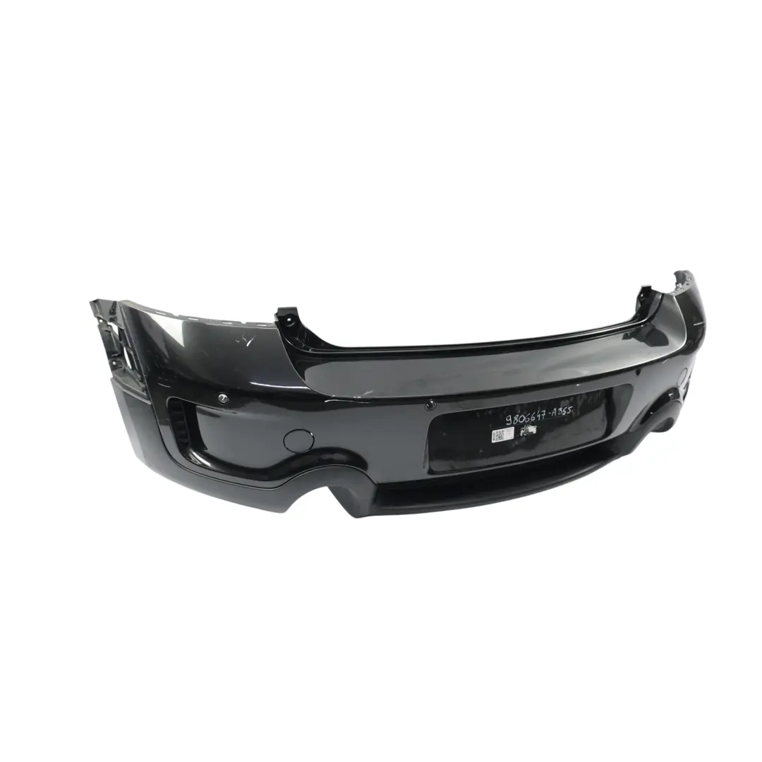 Bumper Cooper S PDC Absolute Black Metallic - B11 to Mini Countryman R60 Rear with Part number 9806647 Mini Countryman R60 Rear Bumper Cooper S PDC Absolute Black Metallic - B11 - SKU 9806647-ABS5 - Part number 9806647