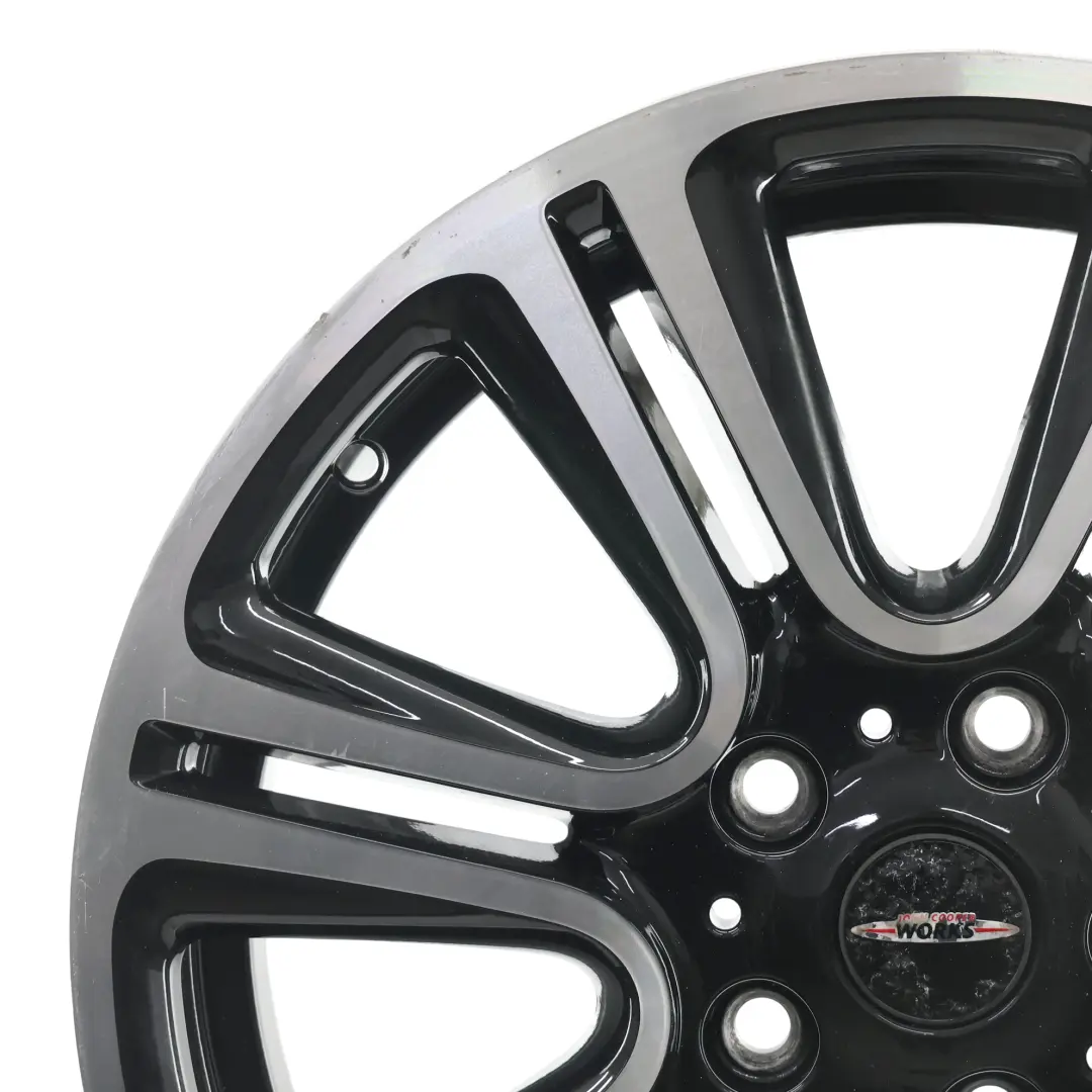 Mini Cooper R60 R61 Leichtmetallfelge 18" 7,5J Doppelspeiche Schwarz - SKU 9808516-1 - Teilenummer 9808516