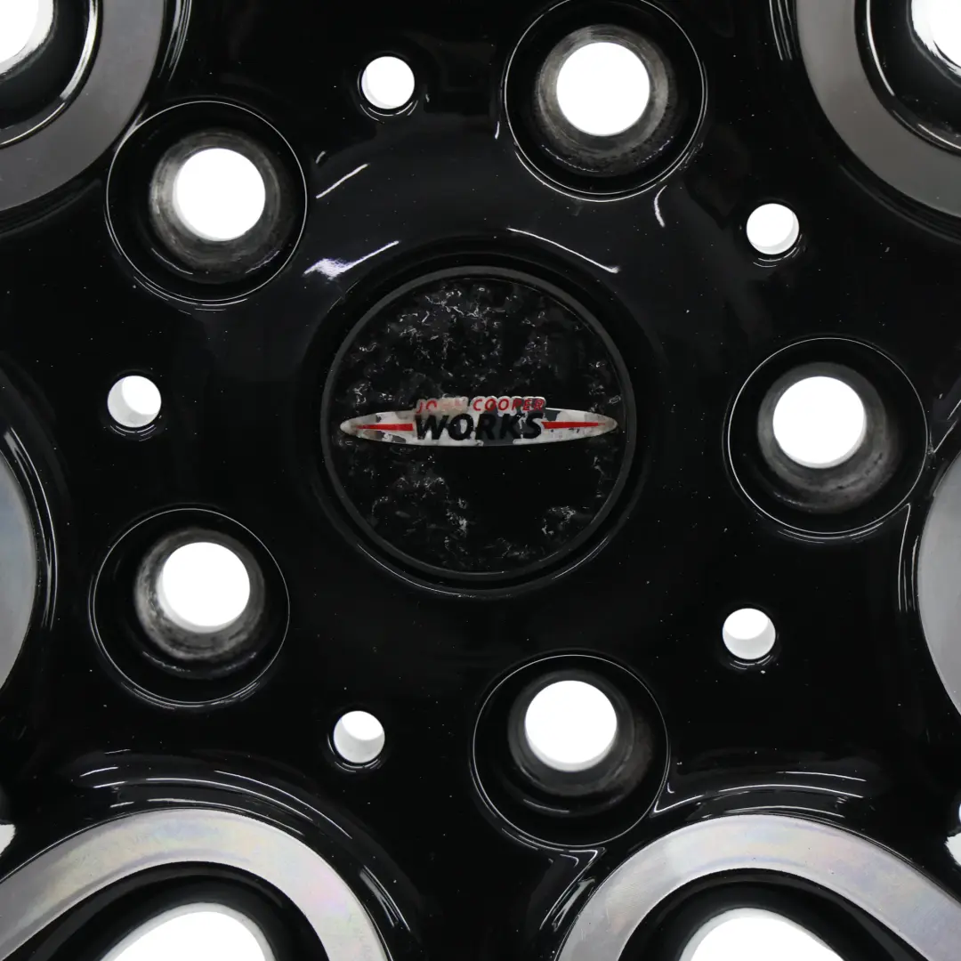 Mini Cooper R60 R61 Llanta de aleación 18" 7,5J Twin Spoke Negro - SKU 9808516-1 - Número de pieza 9808516