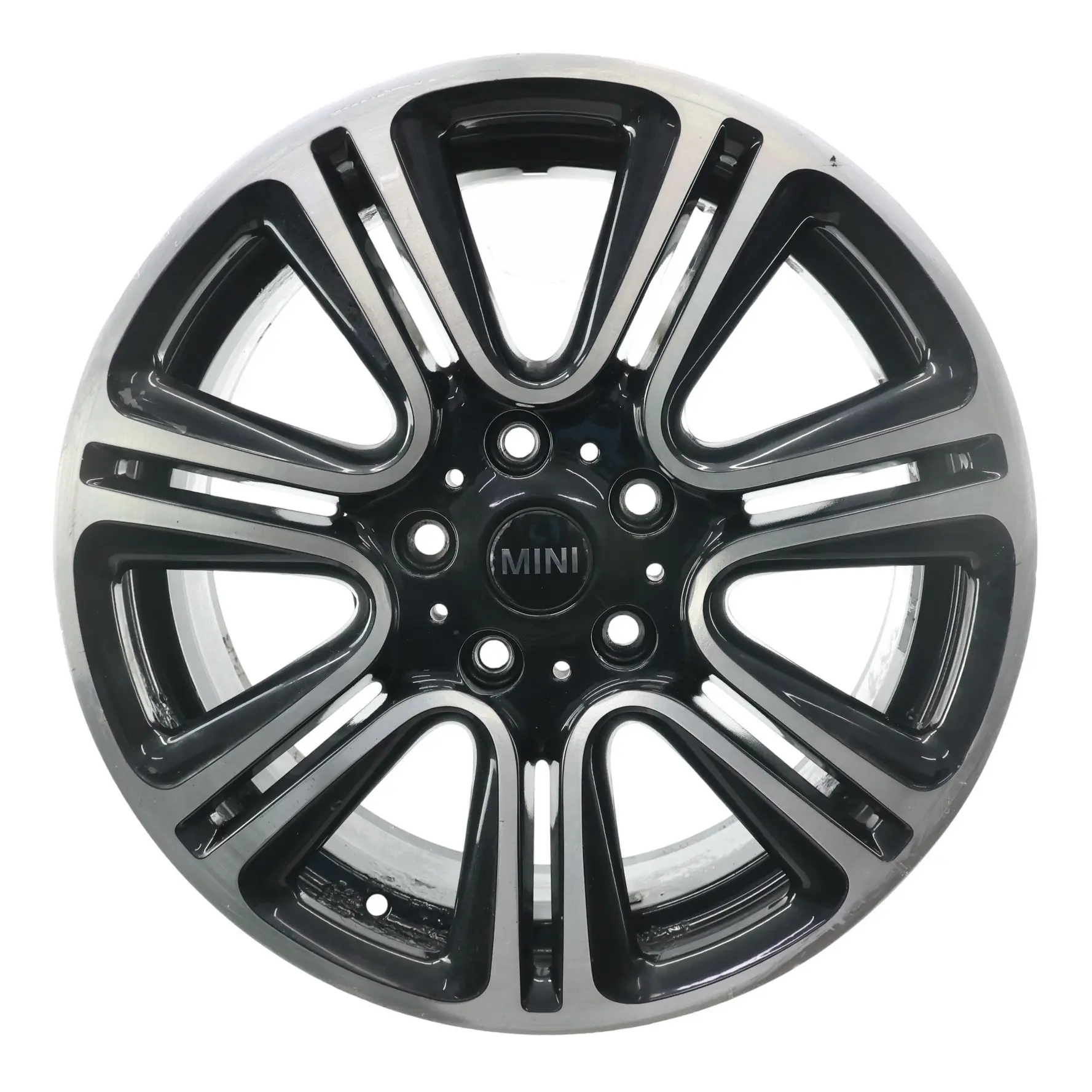 Mini Cooper R60 R61 Jante Alliage 18" 7,5J Twin Spoke Noir 9808516