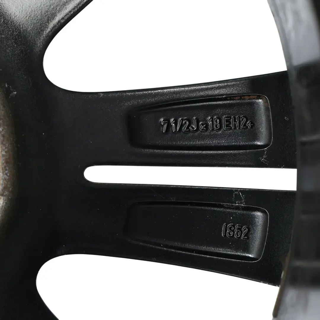 Mini Cooper R60 R61 Jante Alliage 18" 7,5J Twin Spoke Noir - SKU 9808516-2 - Numéro de pièce 9808516