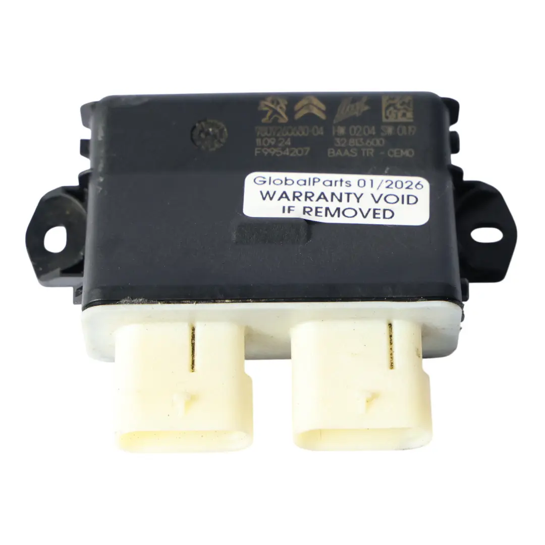 Peugeot 408 Tailgate Release Opener Sensor Module Control Unit - SKU 9809260680 - Part number 9809260680
