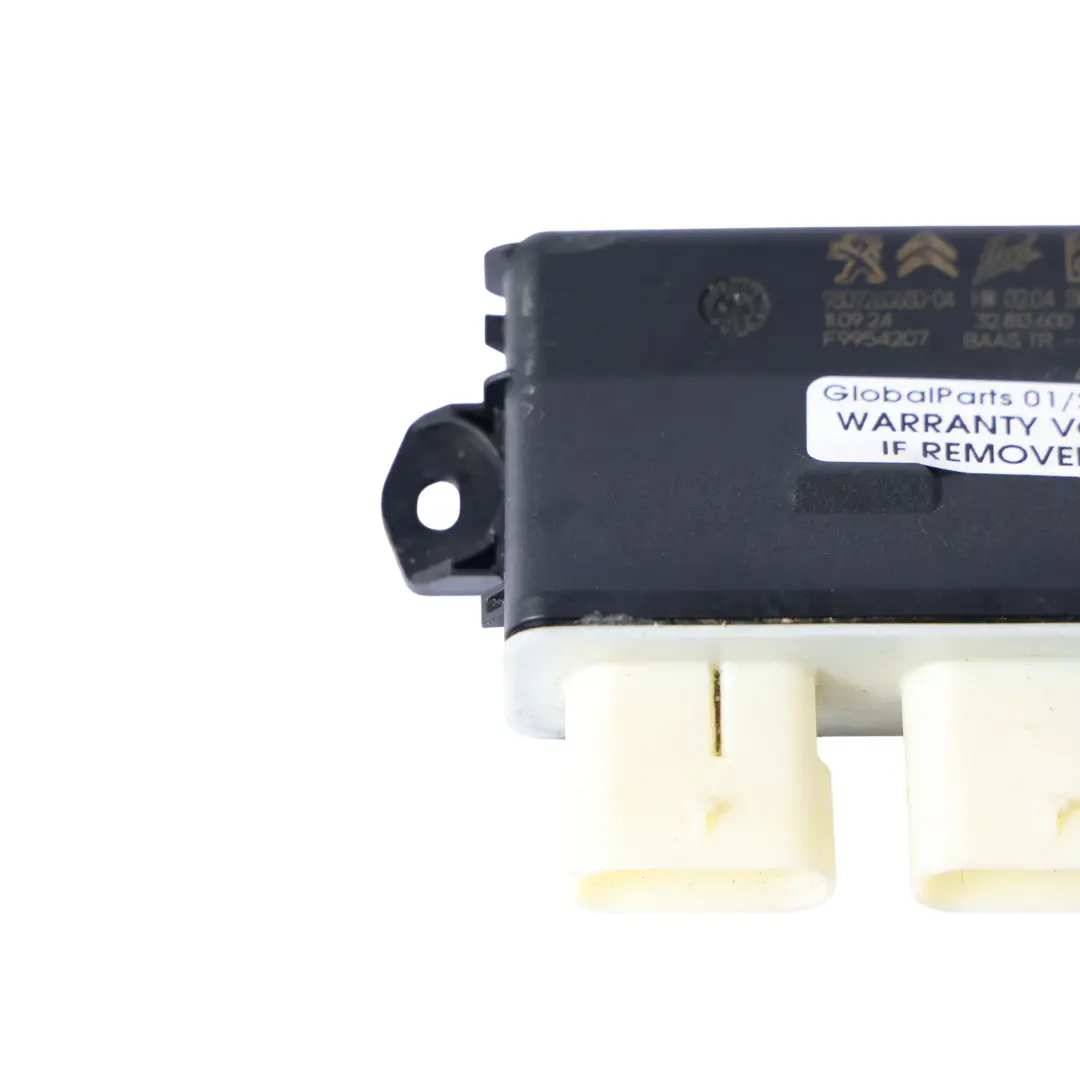 Release Opener Sensor Module Control Unit to Peugeot 408 Tailgate with Part number 9809260680 Peugeot 408 Tailgate Release Opener Sensor Module Control Unit - SKU 9809260680 - Part number 9809260680