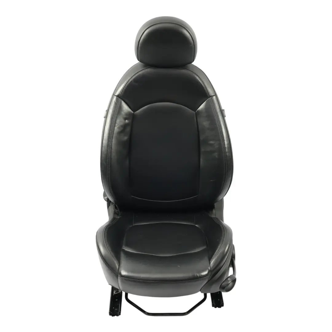 Mini Cooper R61 Sedile Anteriore Sinistro Riscaldato Pelle Gravità Nero Carbonio - SKU 9809937-1 - Numero di parte 9809937