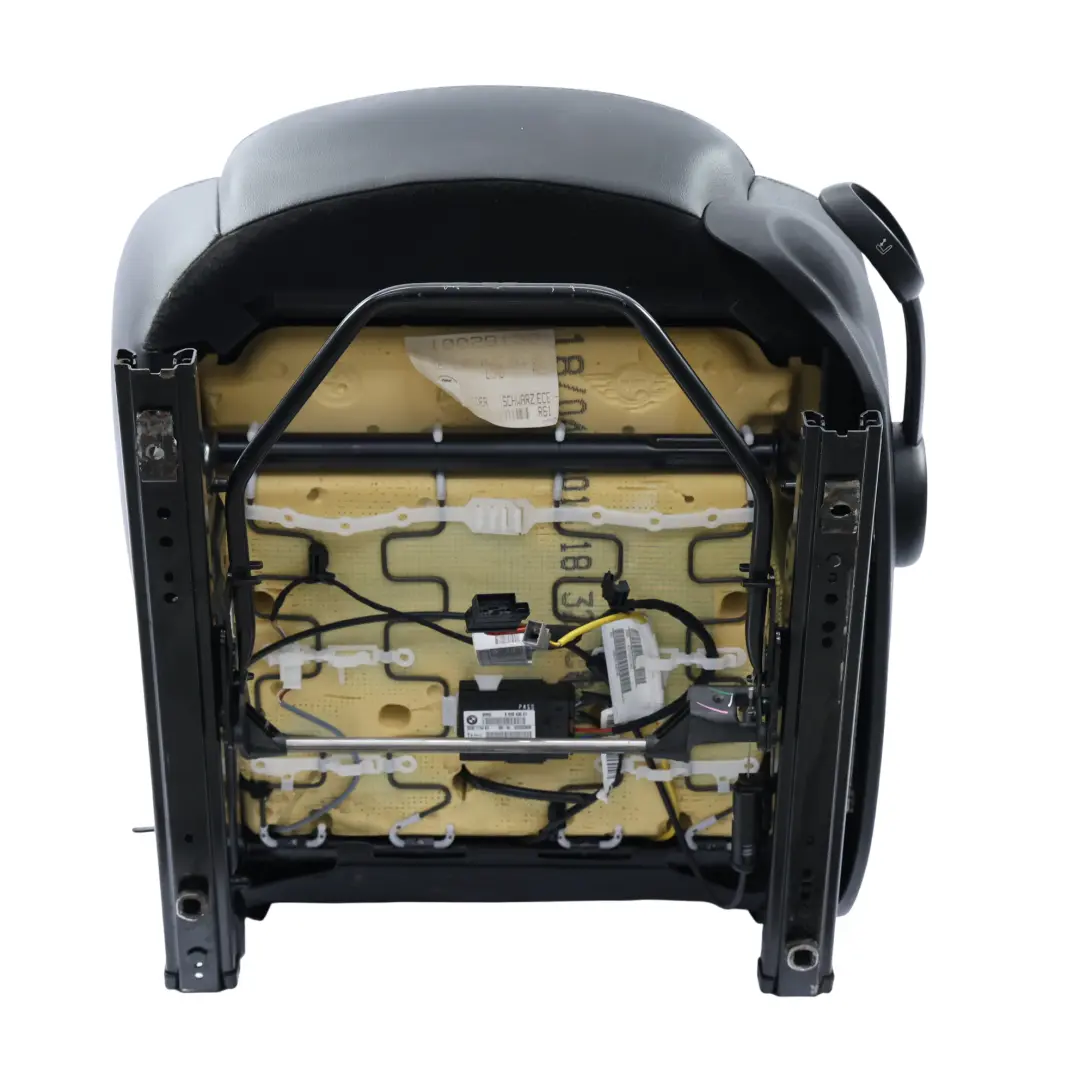 Mini Cooper R61 Sedile Anteriore Sinistro Riscaldato Pelle Gravità Nero Carbonio - SKU 9809937-1 - Numero di parte 9809937