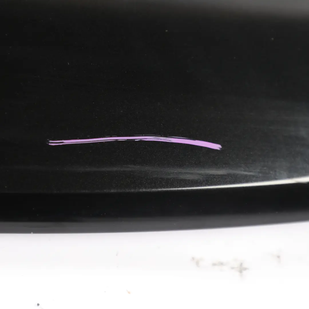 Rear Spoiler Mini R60 Tailgate Boot Trim Red Stripes Absolute Black Metallic B11 - SKU 9811626-ABS1 - Part number 9811626