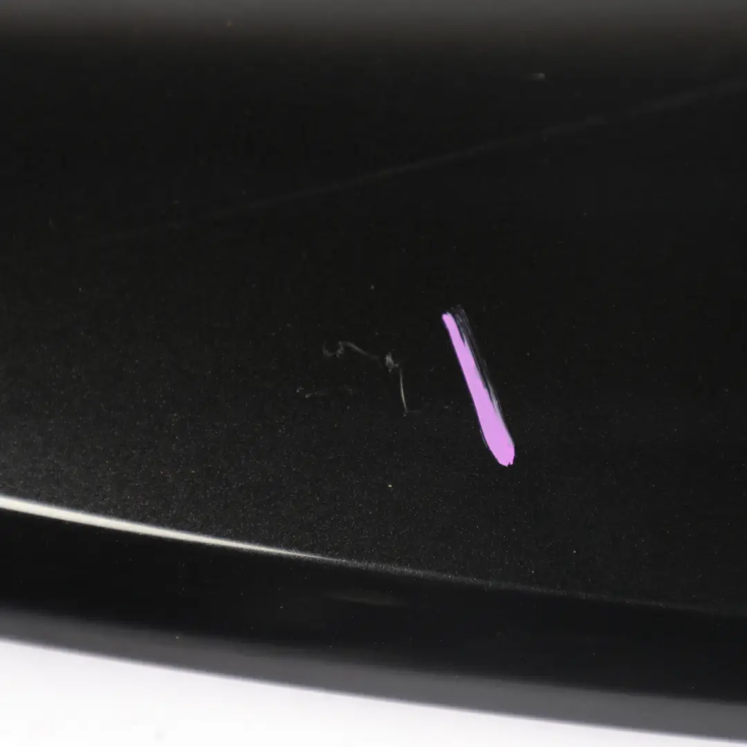 Rear Spoiler Mini R60 Tailgate Boot Trim Red Stripes Absolute Black Metallic B11 - SKU 9811626-ABS1 - Part number 9811626