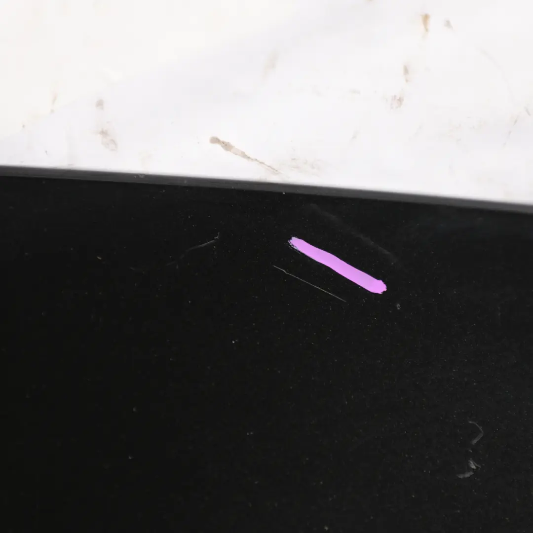 Spoiler Mini R60 Tailgate Boot Trim Red Stripes Absolute Black Metallic B11 to Rear with Part number 9811626 Rear Spoiler Mini R60 Tailgate Boot Trim Red Stripes Absolute Black Metallic B11 - SKU 9811626-ABS1 - Part number 9811626