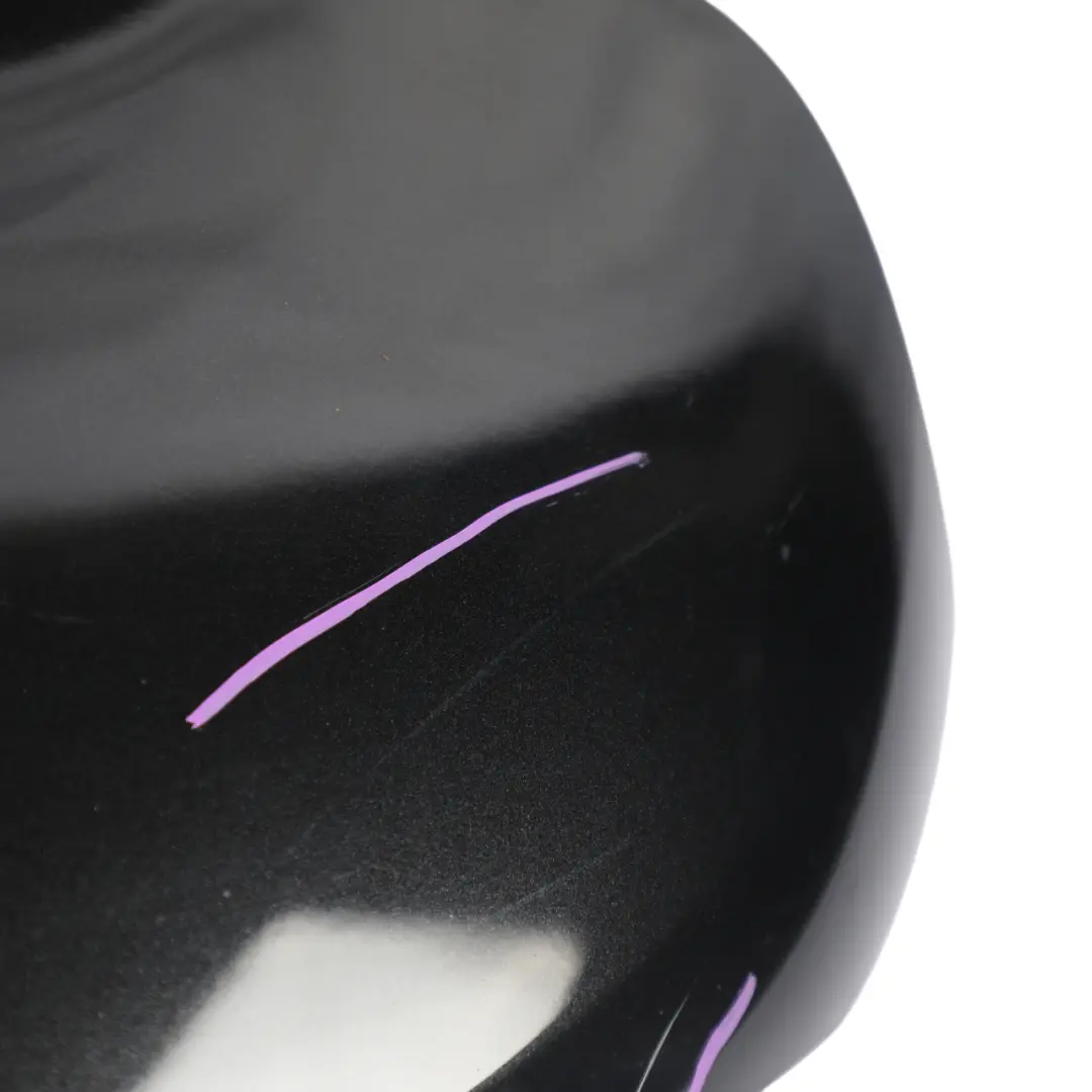 Rear Spoiler Mini R60 Tailgate Boot Trim Red Stripes Absolute Black Metallic B11 - SKU 9811626-ABS1 - Part number 9811626