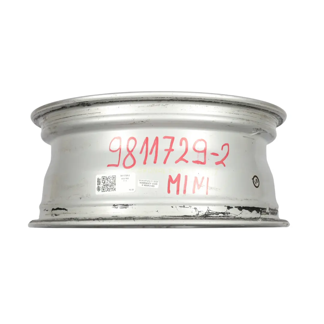 Mini R60 R61 Silver Cerchio in lega 16" 6,5J ET:46 5 Star Air Spoke 140 - SKU 9811729-2 - Numero di parte 9811729