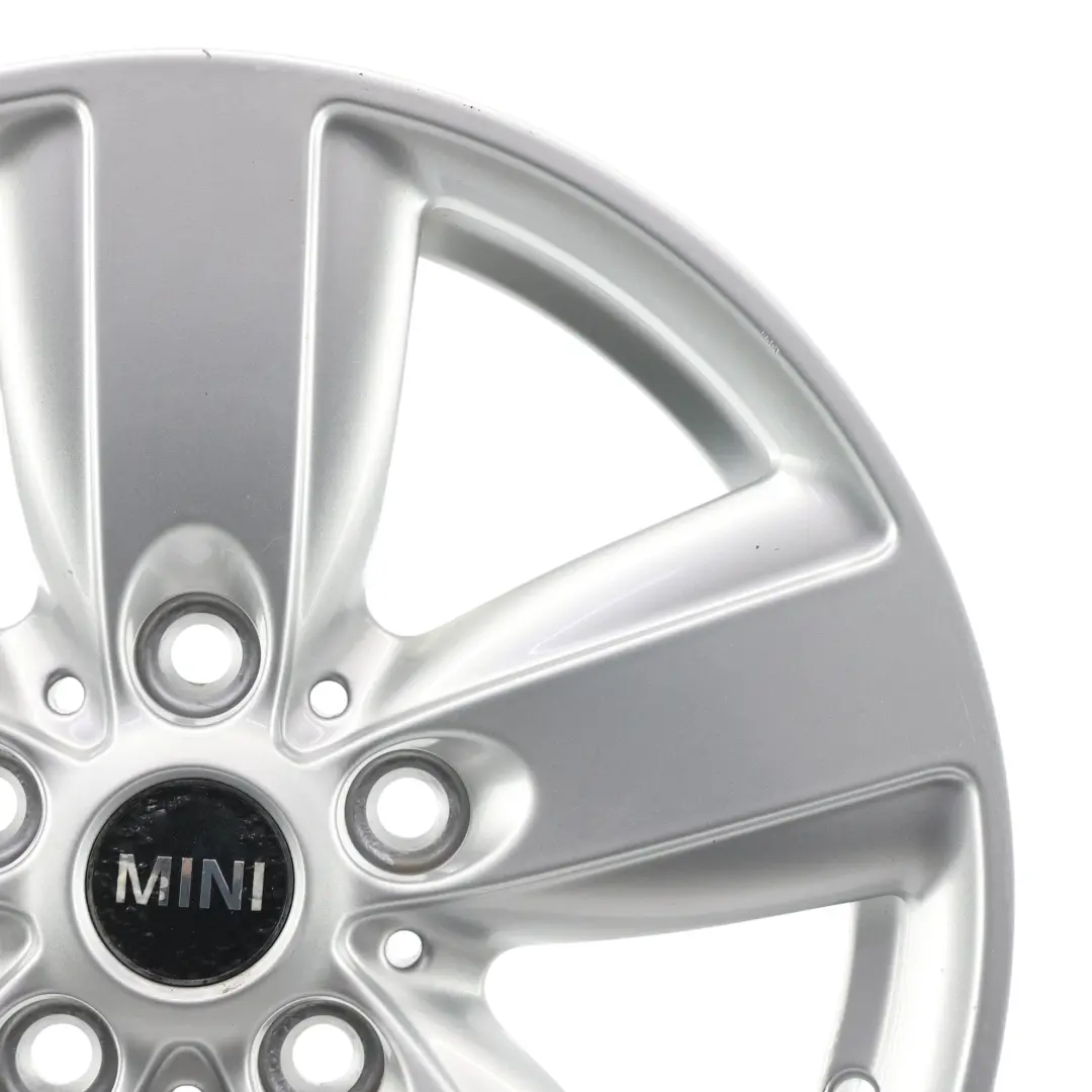Mini R60 R61 Silver Wheel Alloy Rim 16" 6,5J ET:46 5 Star Air Spoke 140 - SKU 9811729-4 - Part number 9811729