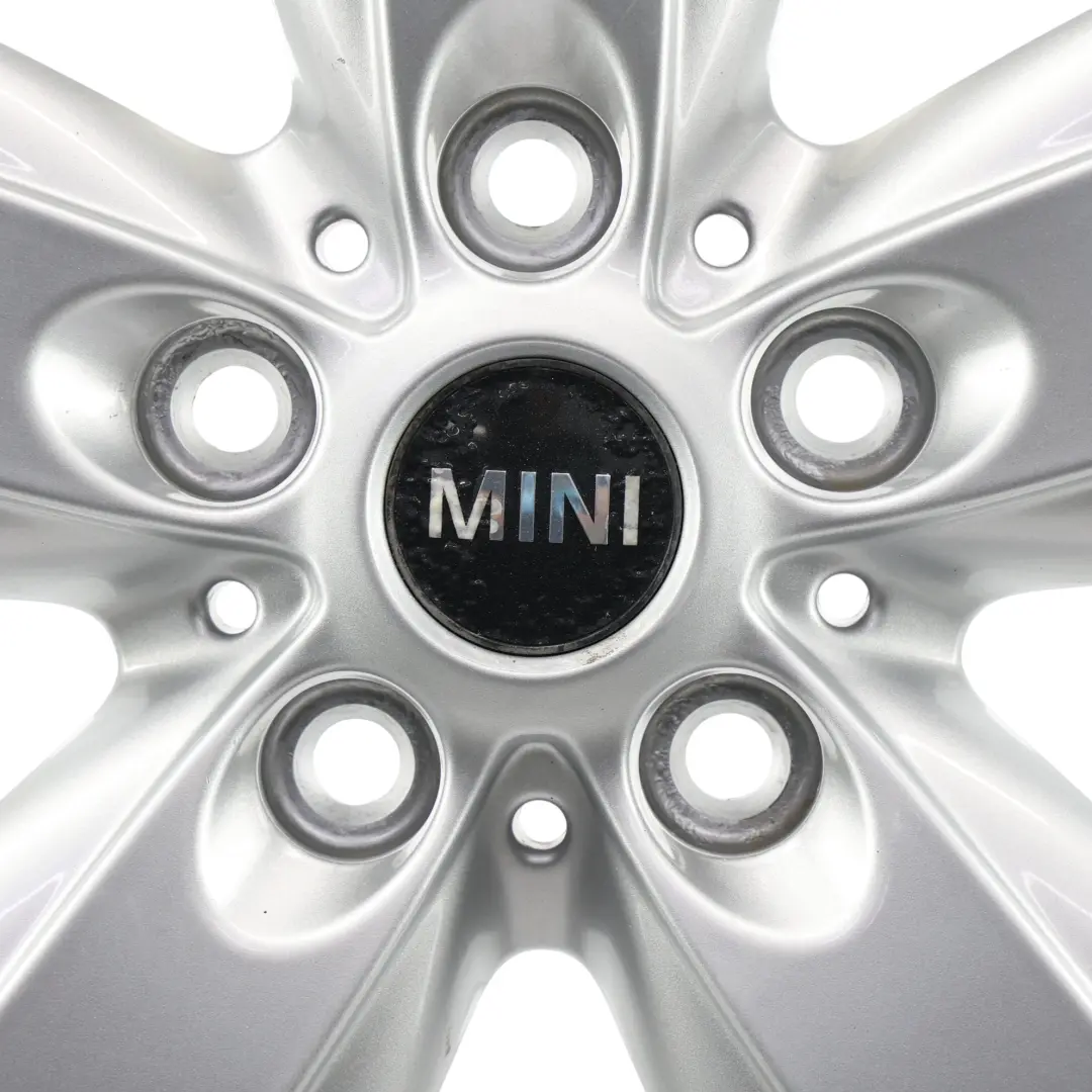 Mini R60 R61 Silver Wheel Alloy Rim 16" 6,5J ET:46 5 Star Air Spoke 140 - SKU 9811729-4 - Part number 9811729