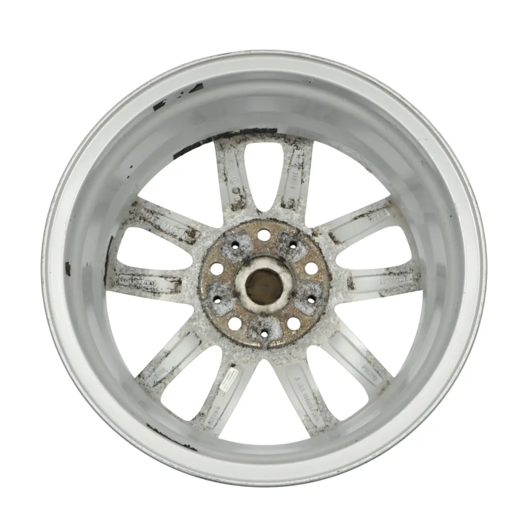 Silber Alufelge Alu Felge 17" 7J ET:50 5-Star Triangle Spoke 141 für Mini R60 R61 mit Teilenummer 9811730 Mini R60 R61 Silber Alufelge Alu Felge 17" 7J ET:50 5-Star Triangle Spoke 141 - SKU 9811730-1 - Teilenummer 9811730