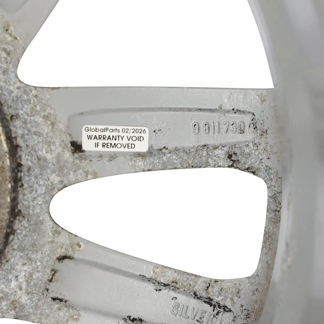 Alloy Rim 17" 7J ET:50 Triangle Spoke 141 to Mini R60 R61 Silver Wheel with Part number 9811730 Mini R60 R61 Silver Wheel Alloy Rim 17" 7J ET:50 Triangle Spoke 141 - SKU 9811730-1 - Part number 9811730