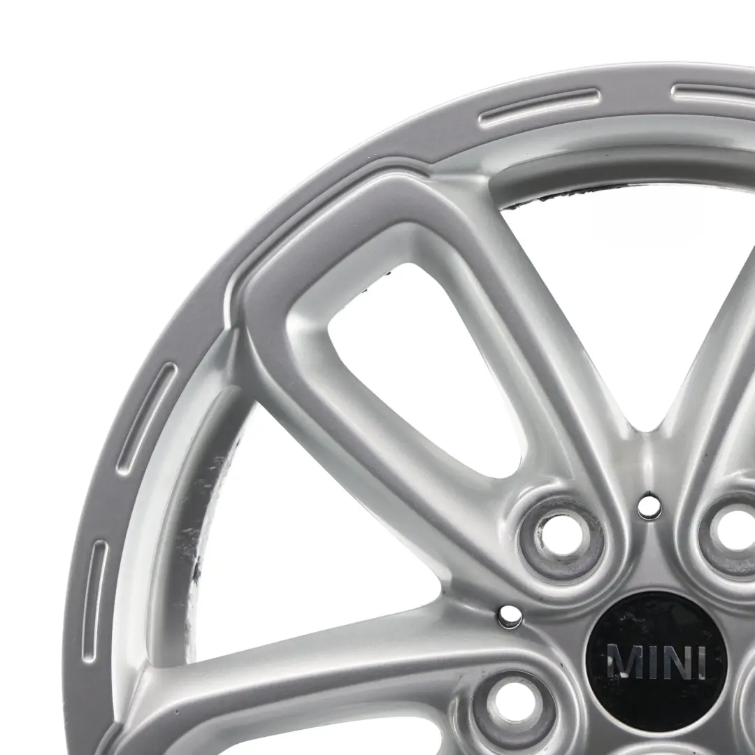 Alloy Rim 17" 7J ET:50 Triangle Spoke 141 to Mini R60 R61 Silver Wheel with Part number 9811730 Mini R60 R61 Silver Wheel Alloy Rim 17" 7J ET:50 Triangle Spoke 141 - SKU 9811730-1 - Part number 9811730