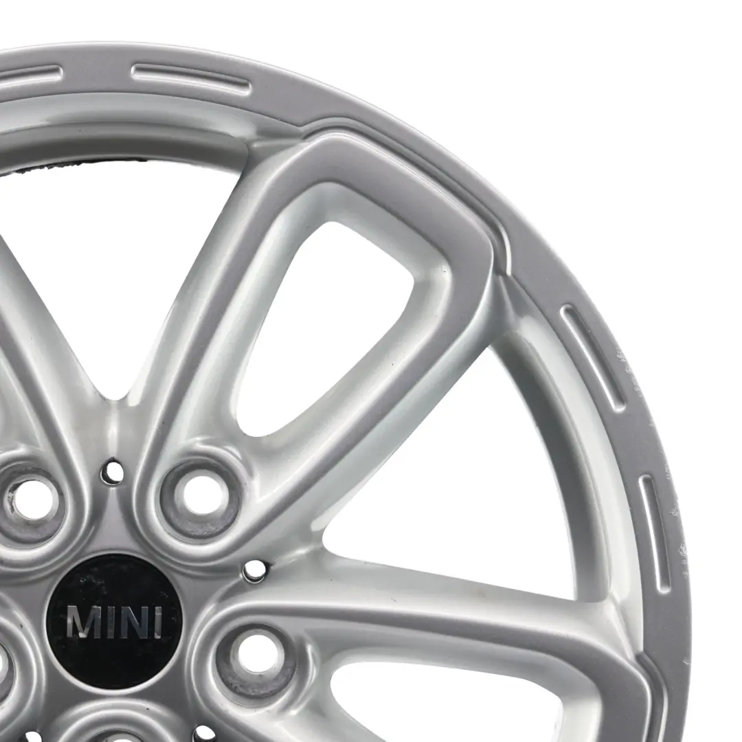 Mini R60 R61 Llanta Aleacion Plateado 17 "7J ET:50 Triangulo Radios 141 - SKU 9811730-1 - Número de pieza 9811730