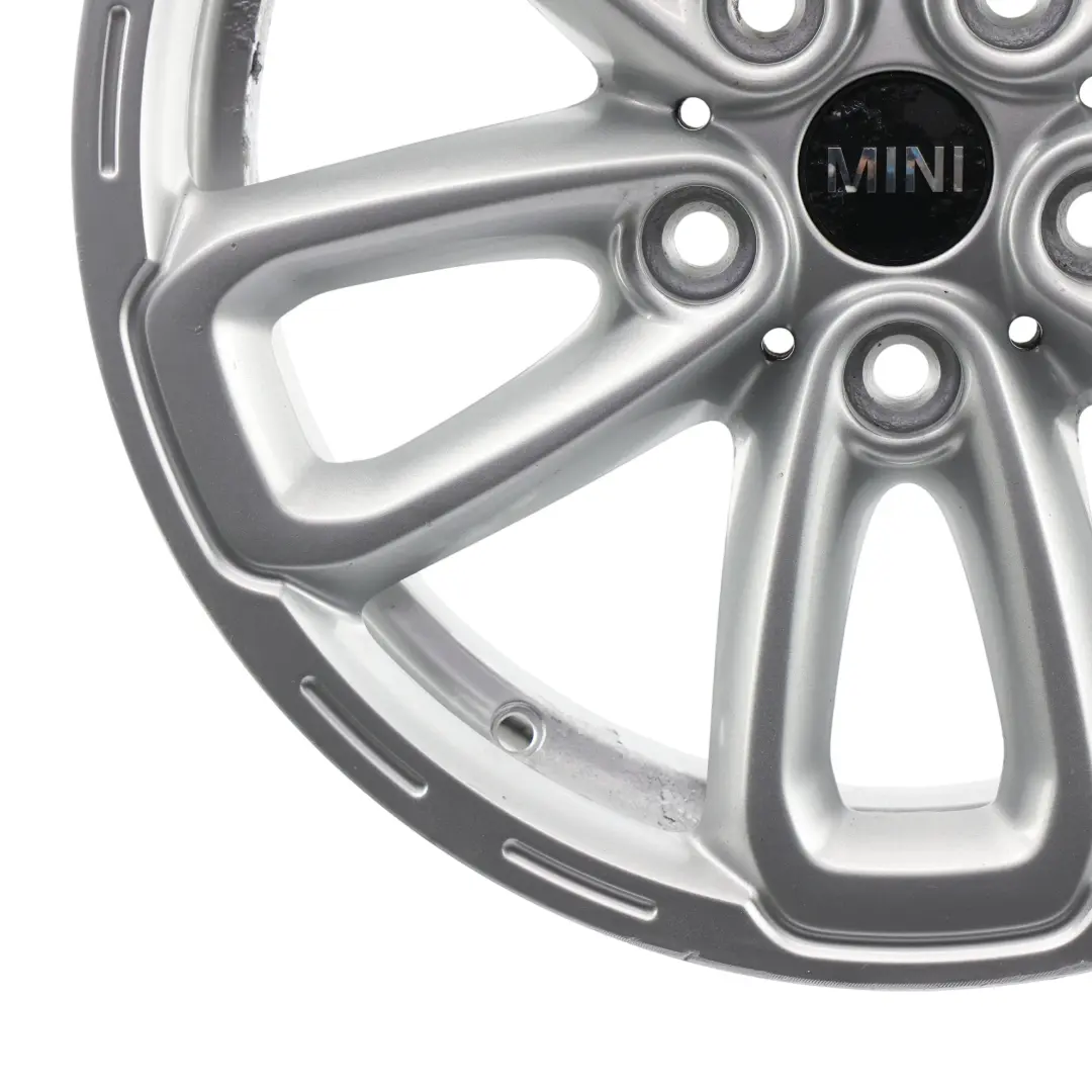 Alloy Rim 17" 7J ET:50 Triangle Spoke 141 to Mini R60 R61 Silver Wheel with Part number 9811730 Mini R60 R61 Silver Wheel Alloy Rim 17" 7J ET:50 Triangle Spoke 141 - SKU 9811730-1 - Part number 9811730