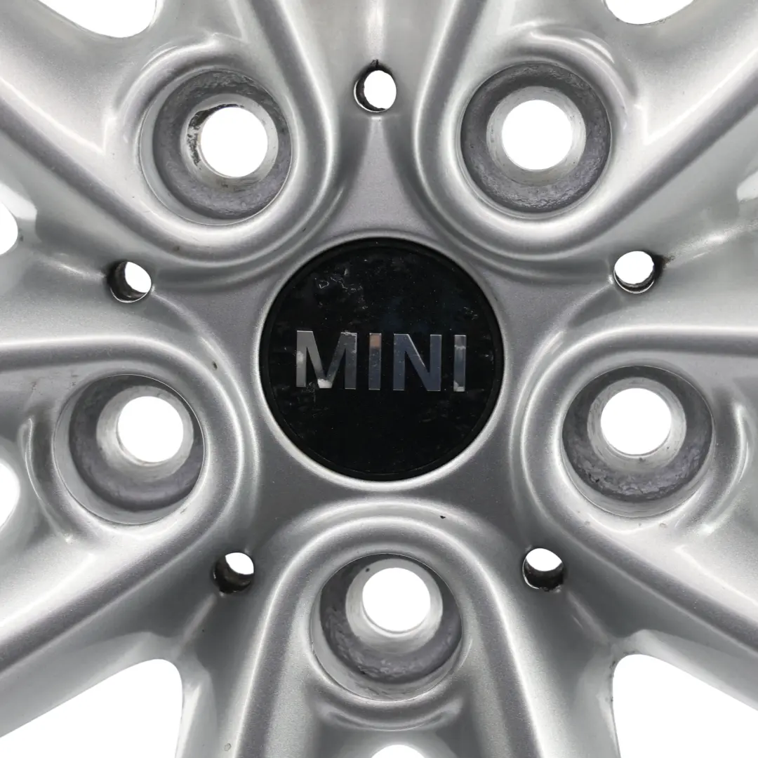 Mini R60 R61 Silver Cerchio In Lega 17" 7J Et:50 Triangolo Raggi 141 - SKU 9811730-1 - Numero di parte 9811730