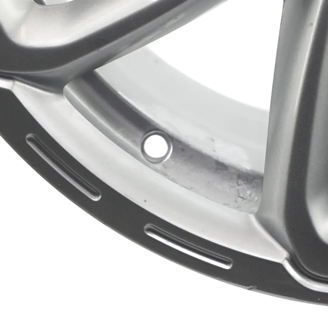 Mini R60 R61 Silber Alufelge Alu Felge 17" 7J ET:50 5-Star Triangle Spoke 141 - SKU 9811730-1 - Teilenummer 9811730