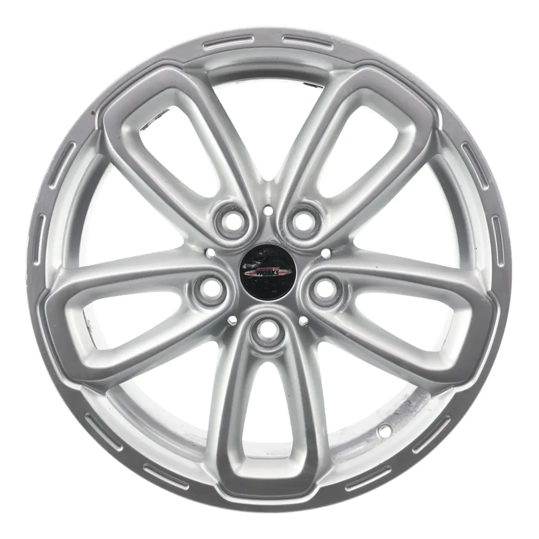 Mini R60 R61 Argent Jante En Alliage 17" 7J ET:50 Rayon Triangle 141 - SKU 9811730-2 - Numéro de pièce 9811730