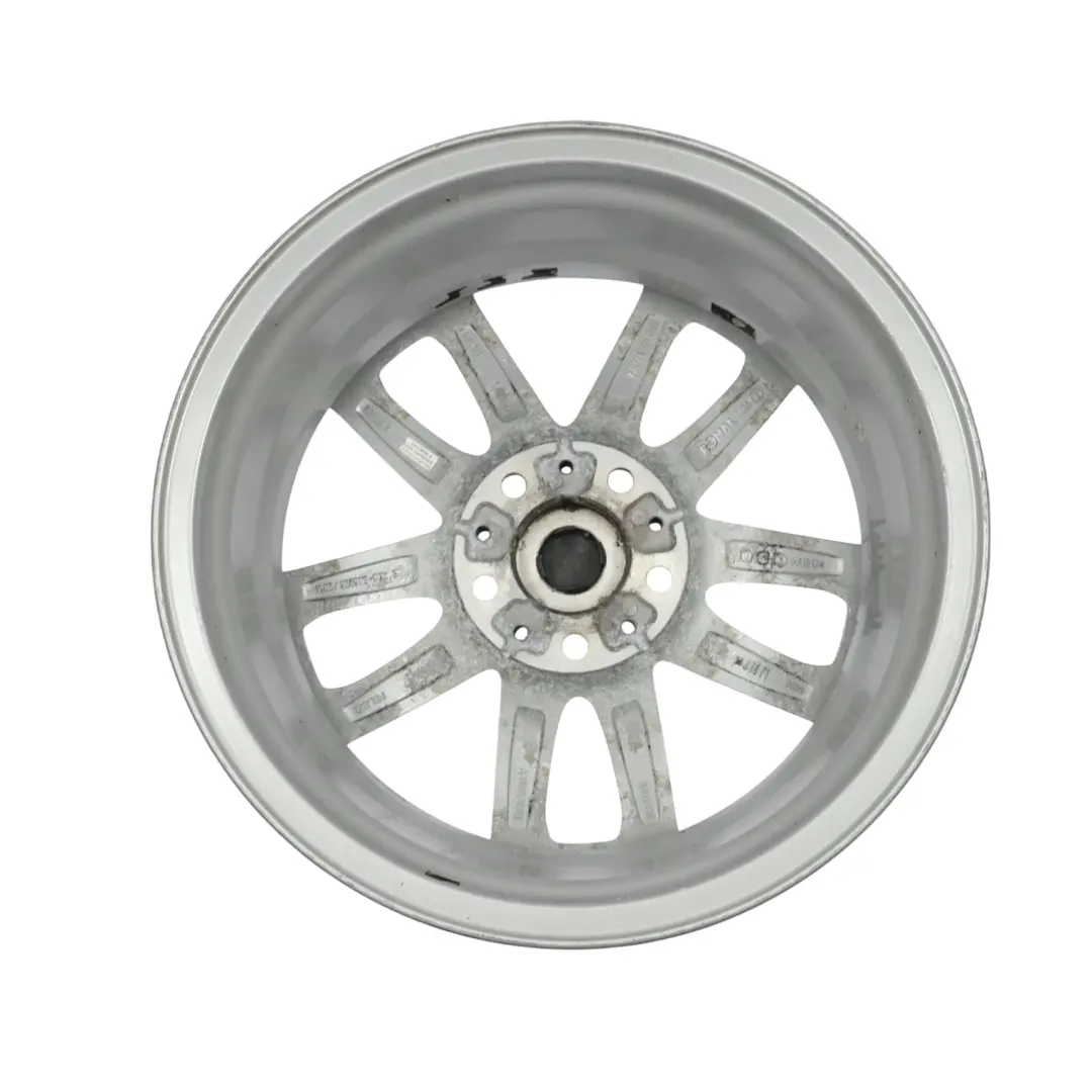 Alloy Rim 17" 7J ET:50 Triangle Spoke 141 to Mini R60 R61 Silver Wheel with Part number 9811730 Mini R60 R61 Silver Wheel Alloy Rim 17" 7J ET:50 Triangle Spoke 141 - SKU 9811730-2 - Part number 9811730