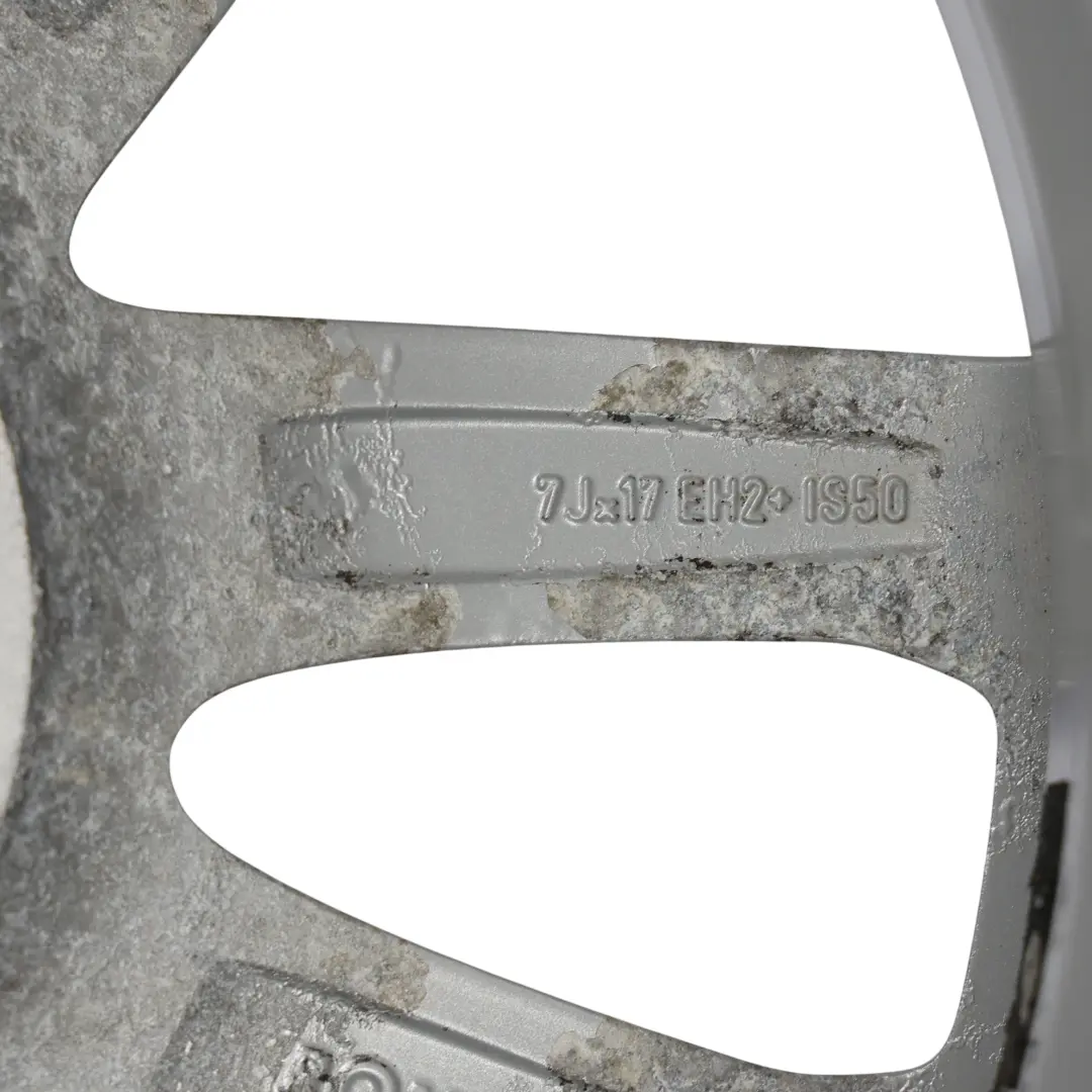 Mini R60 R61 Silber Alufelge Alu Felge 17" 7J ET:50 5-Star Triangle Spoke 141 - SKU 9811730-2 - Teilenummer 9811730