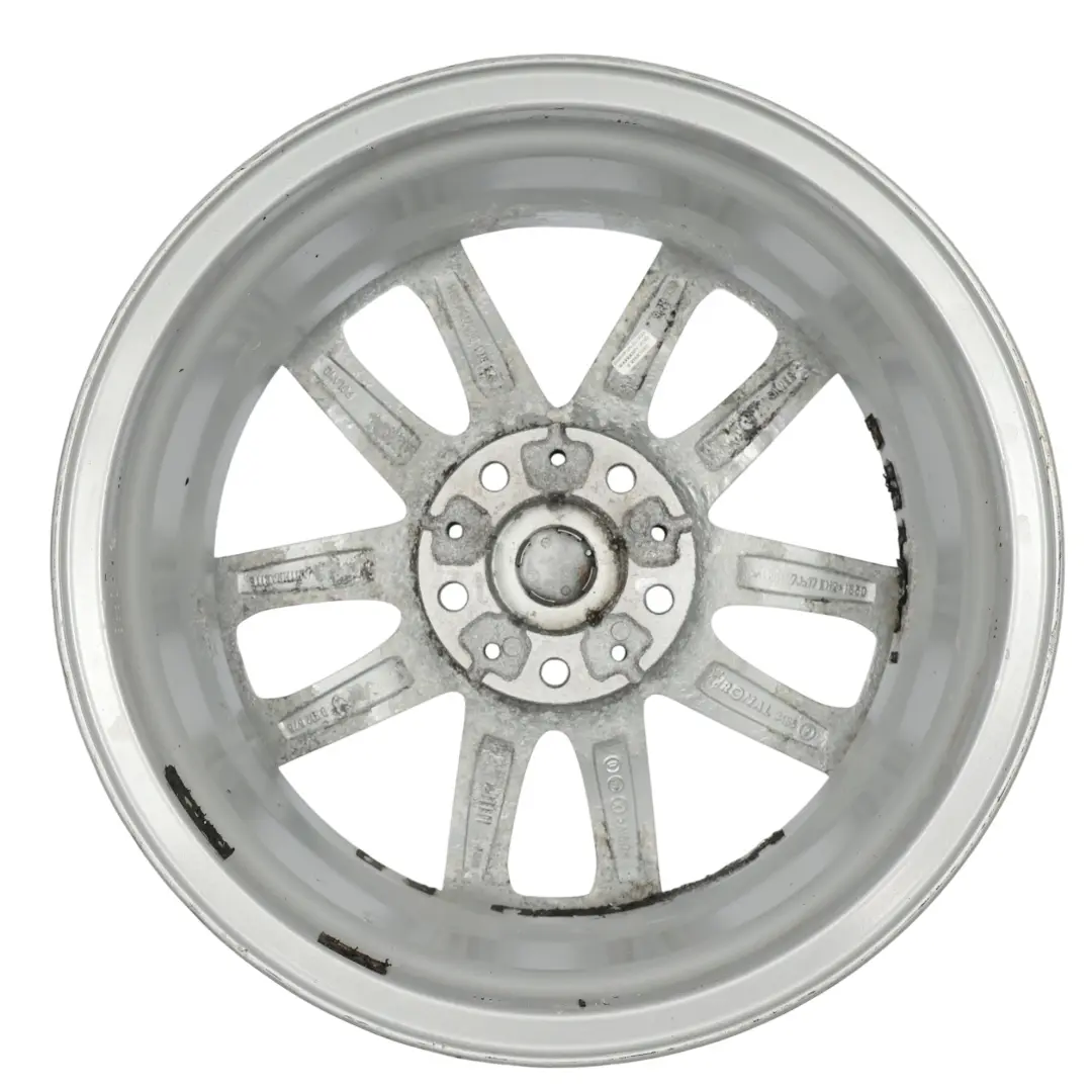 Mini R60 R61 Silver Wheel Alloy Rim 17" 7J ET:50 Triangle Spoke 141 - SKU 9811730-3 - Part number 9811730