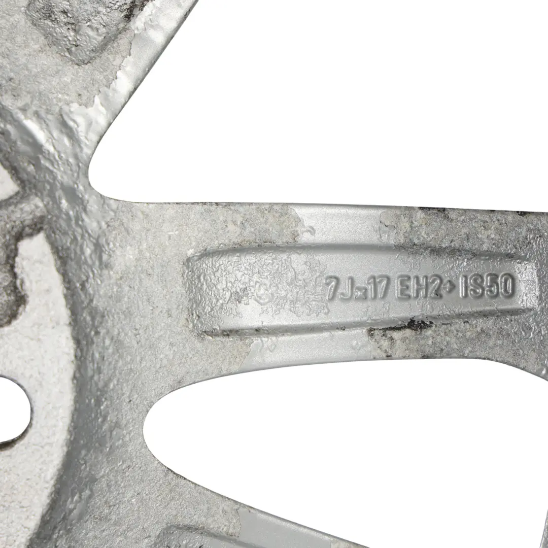 Mini R60 R61 Silver Wheel Alloy Rim 17" 7J ET:50 Triangle Spoke 141 - SKU 9811730-3 - Part number 9811730