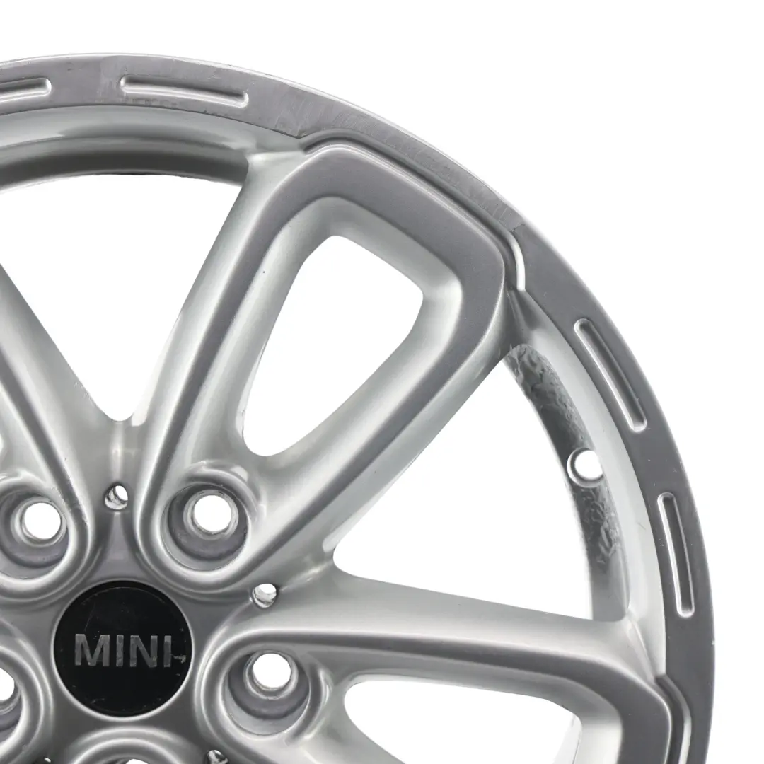 Mini R60 R61 Silver Wheel Alloy Rim 17" 7J ET:50 Triangle Spoke 141 - SKU 9811730-3 - Part number 9811730