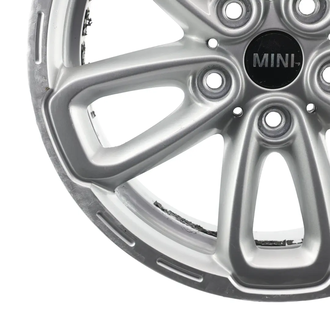 Mini R60 R61 Silver Wheel Alloy Rim 17" 7J ET:50 Triangle Spoke 141 - SKU 9811730-3 - Part number 9811730
