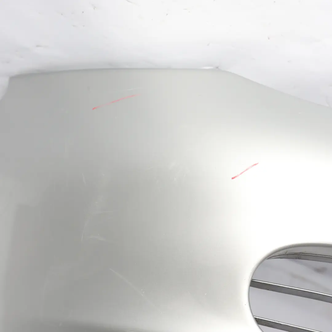 Porsche Boxster S 986 Zderzak Przedni Arctic Silver Srebrny Metallic - 92T - SKU 98650531108-ARS - Numer Części 98650531108