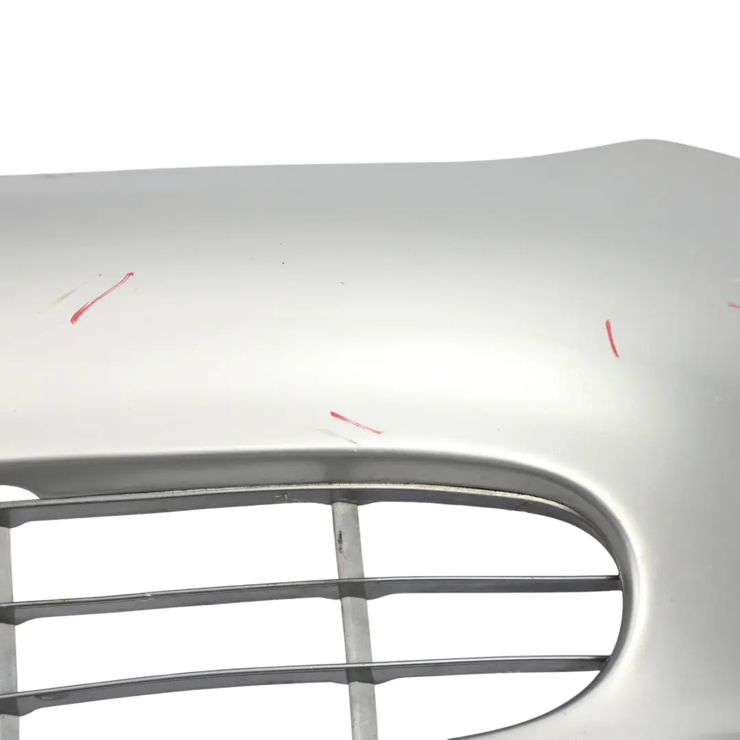 Porsche Boxster S 986 Front Bumper Trim Panel Cover Arctic Silver Metallic - 92T - SKU 98650531108-ARS - Part number 98650531108