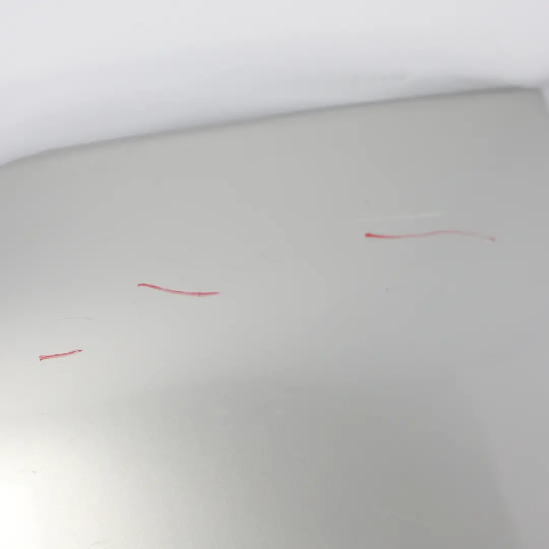 Front Bumper Trim Panel Cover Arctic Silver Metallic - 92T to Porsche Boxster S 986 with Part number 98650531108 Porsche Boxster S 986 Front Bumper Trim Panel Cover Arctic Silver Metallic - 92T - SKU 98650531108-ARS - Part number 98650531108