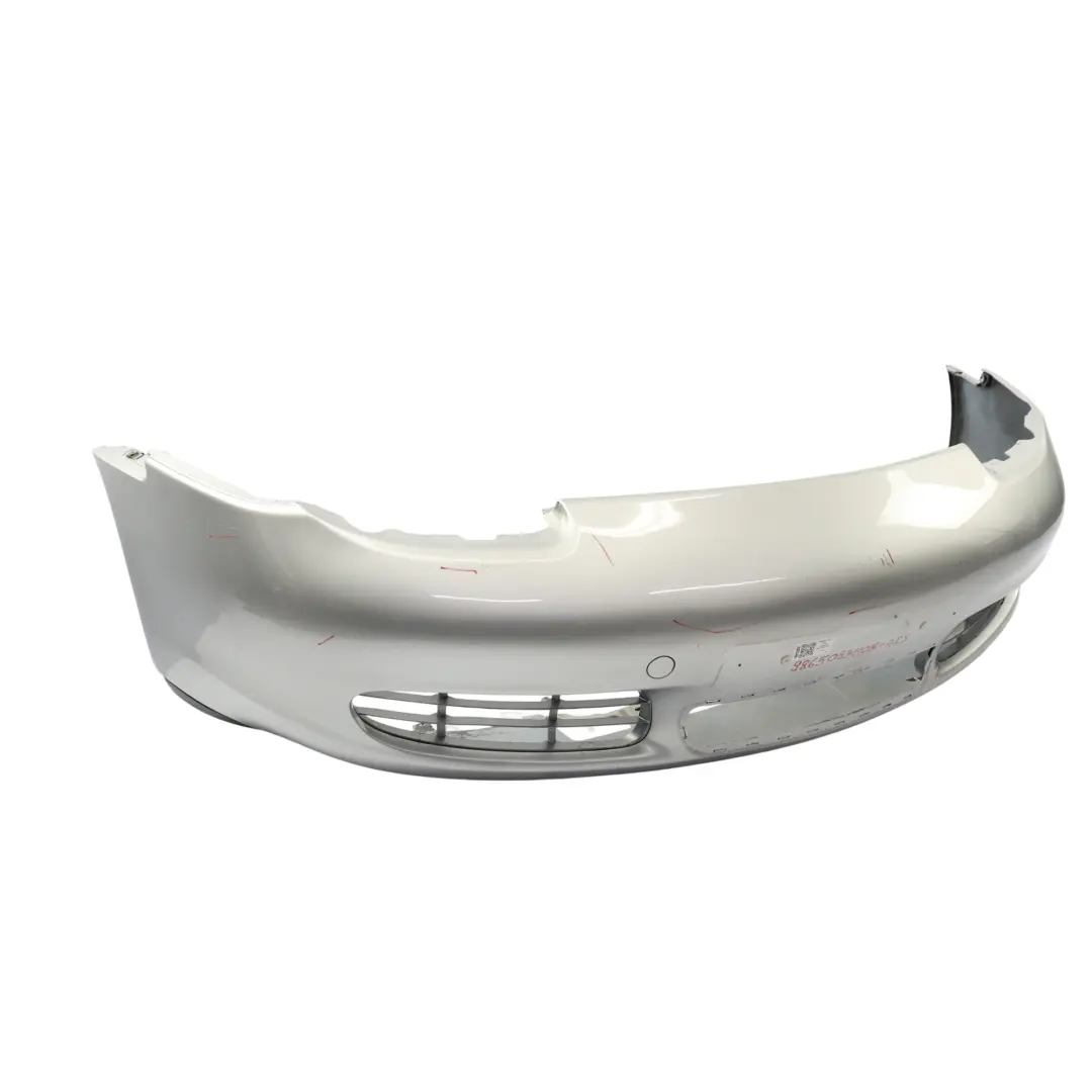 Porsche Boxster S 986 Front Bumper Trim Panel Cover Arctic Silver Metallic - 92T - SKU 98650531108-ARS - Part number 98650531108