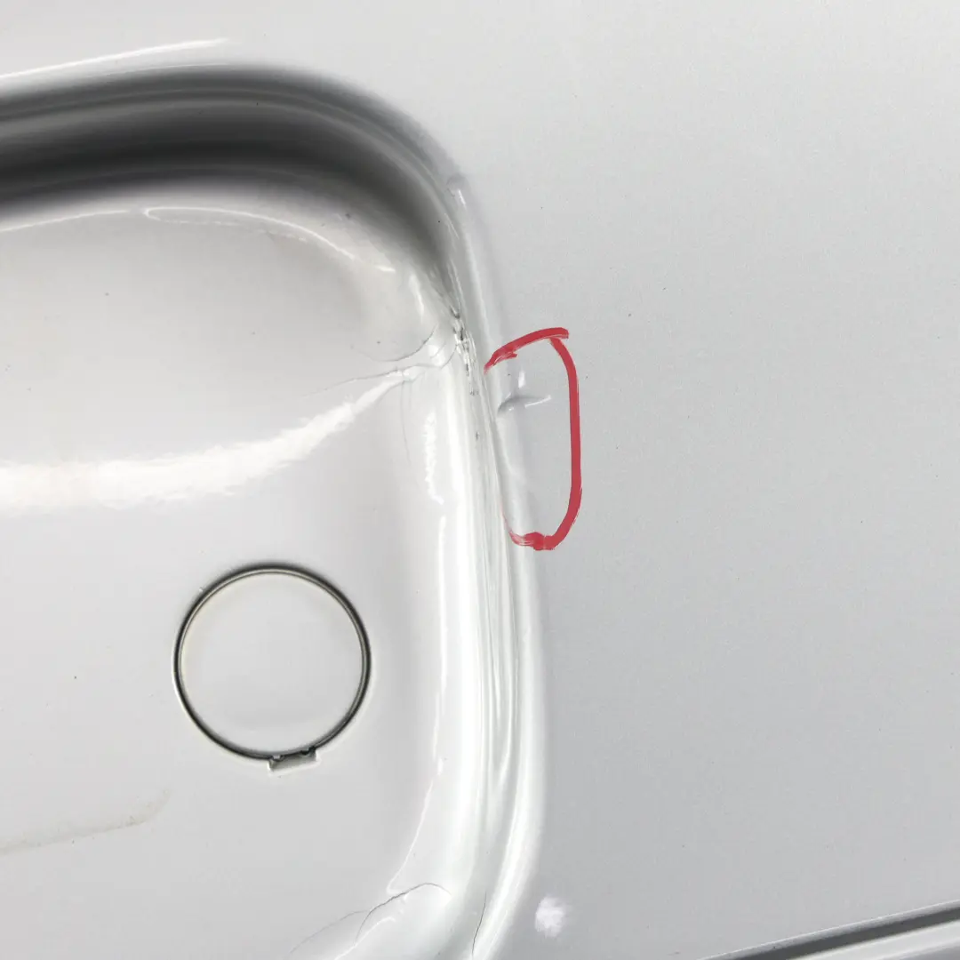 Bumper Trim Panel Arctic Silver Metallic - 92T to Porsche Boxster 986 Rear with Part number 98650541100 Porsche Boxster 986 Rear Bumper Trim Panel Arctic Silver Metallic - 92T - SKU 98650541100-ARS - Part number 98650541100