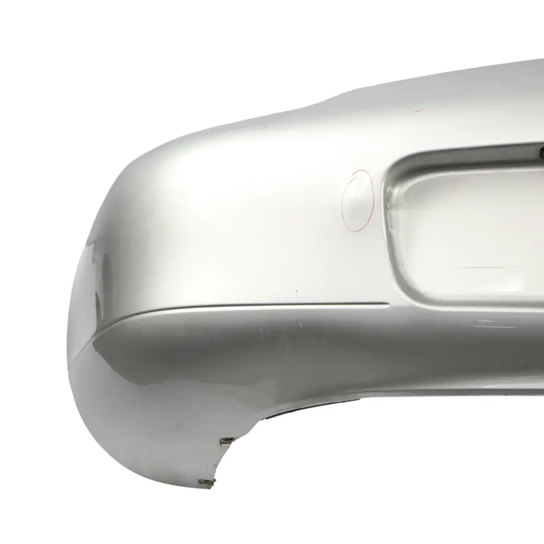 Porsche Boxster 986 Zderzak Tylny Arctic Silver Srebrny Metalik - 92T - SKU 98650541100-ARS - Numer Części 98650541100