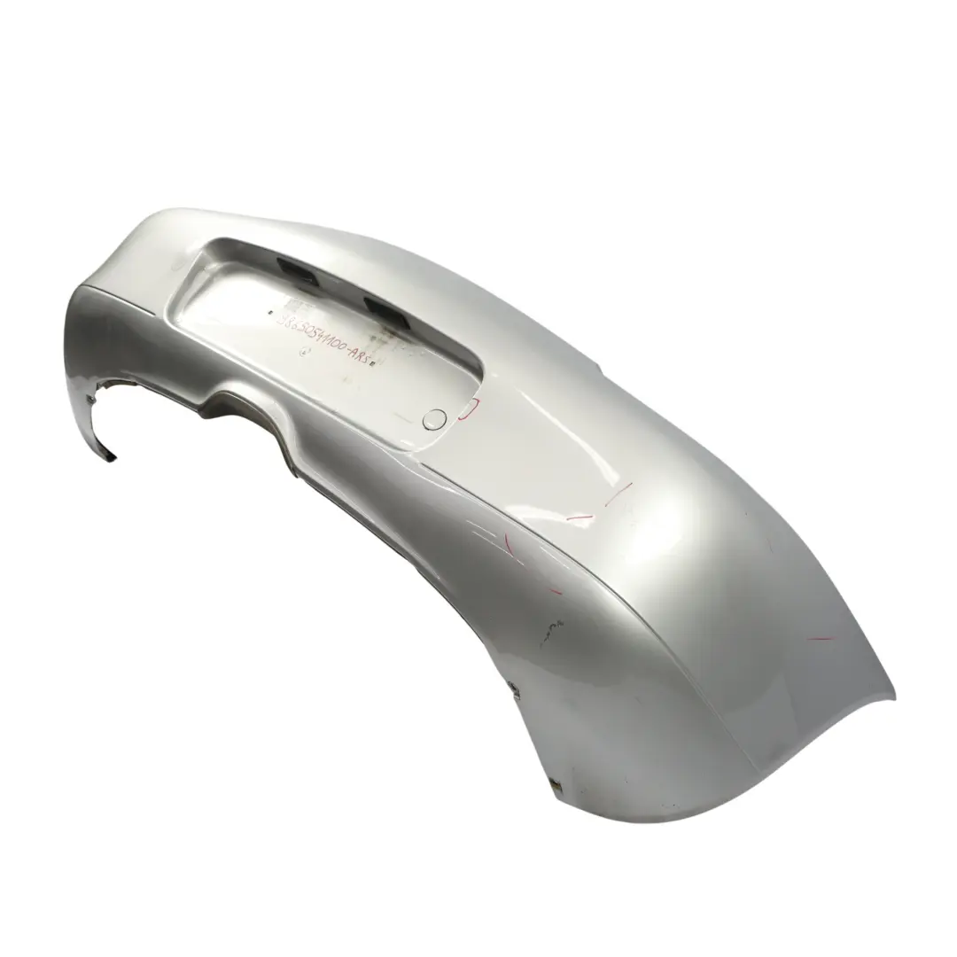 Bumper Trim Panel Arctic Silver Metallic - 92T to Porsche Boxster 986 Rear with Part number 98650541100 Porsche Boxster 986 Rear Bumper Trim Panel Arctic Silver Metallic - 92T - SKU 98650541100-ARS - Part number 98650541100