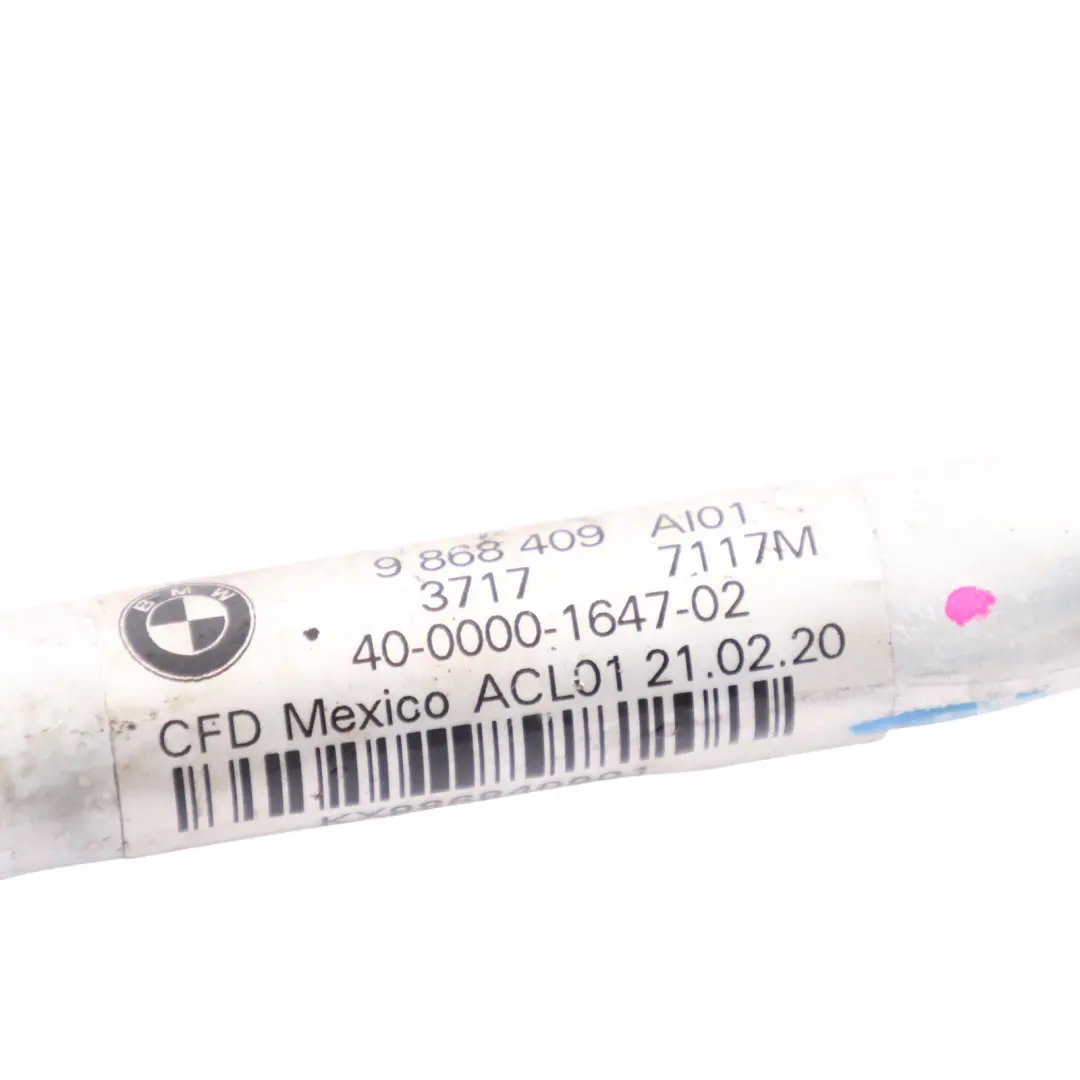 Conditioning A/C Air Con Pipe Hose Line to BMW X3 G01 X4 G02 G08 LCI Air with Part number 9868409 BMW X3 G01 X4 G02 G08 LCI Air Conditioning A/C Air Con Pipe Hose Line - SKU 9868409 - Part number 9868409