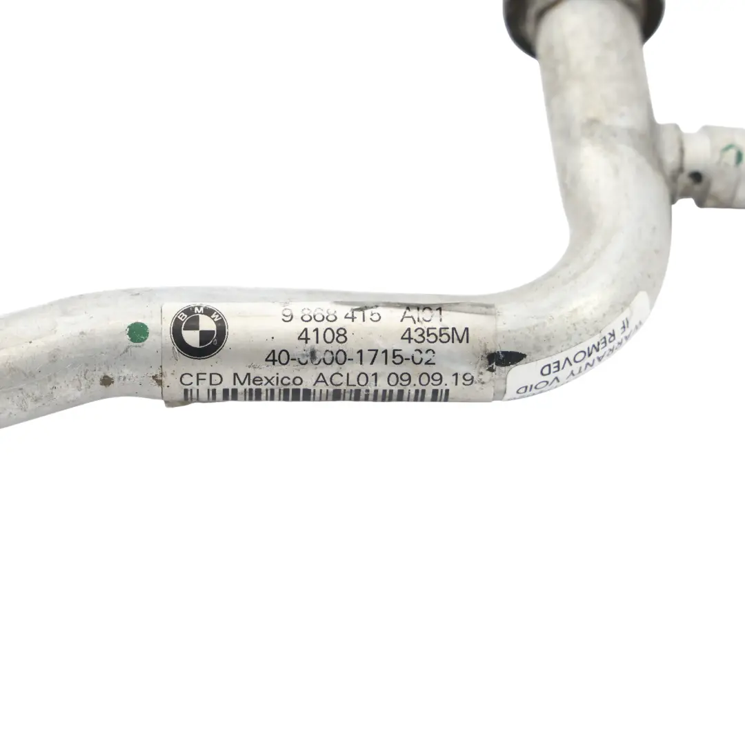 Rurka Przewód Klimatyzacji B58D do BMW X3 G01 X4 G02 o numerze 9868415 BMW X3 G01 X4 G02 Rurka Przewód Klimatyzacji B58D - SKU 9868415 - Numer Części 9868415