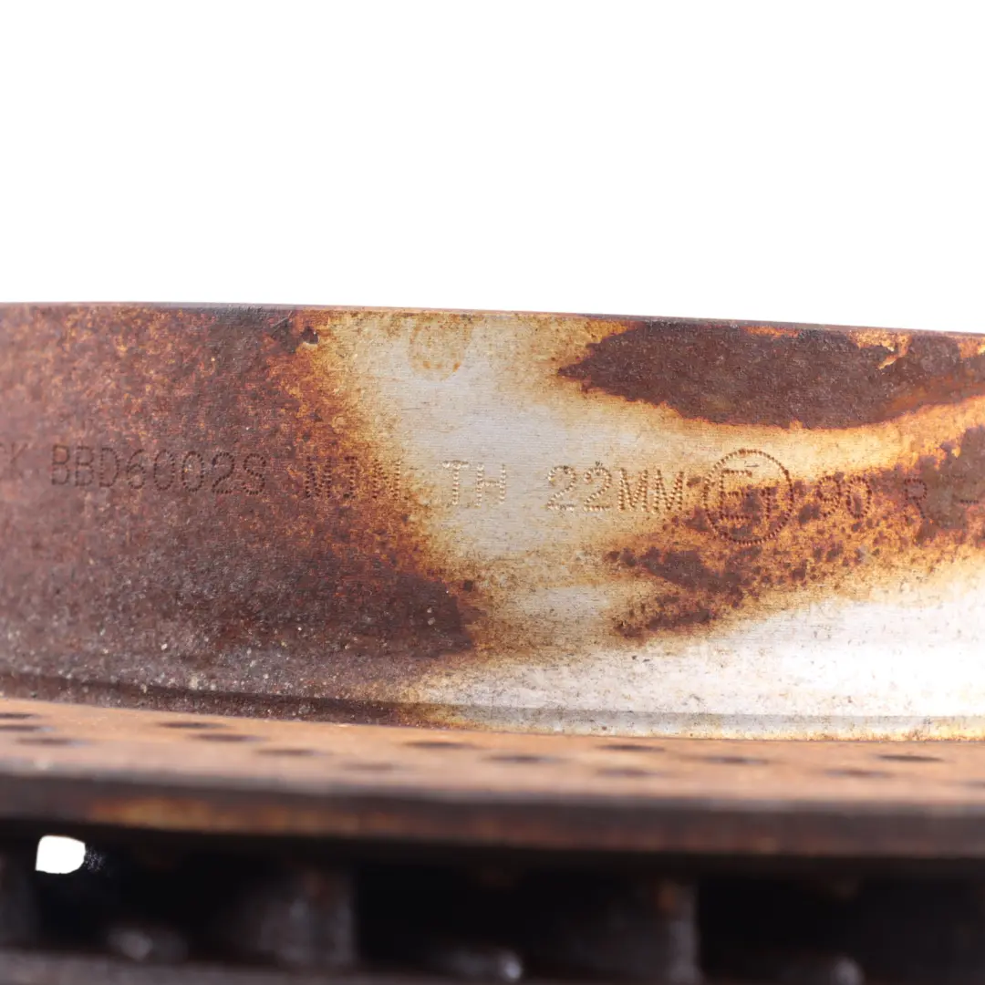 Porsche Cayman 987 Brake Disc Front Left Right N/O/S - SKU 98735140101 - Part number 98735140101