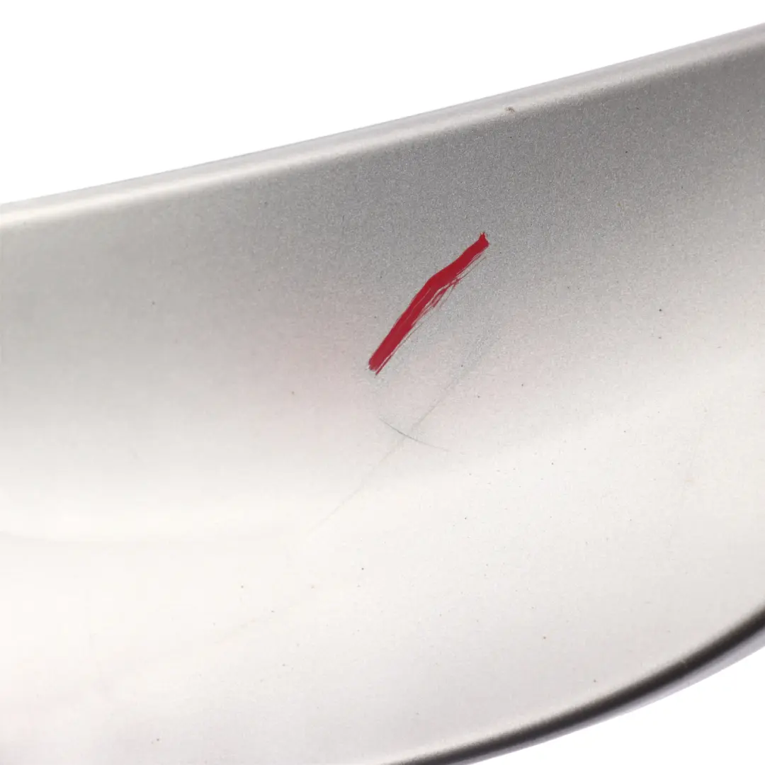 Porsche Cayman 987 Rear Spoiler Trunk Arctic Silver Metallic - 92T - SKU 98750461900-ARS - Part number 98750461900